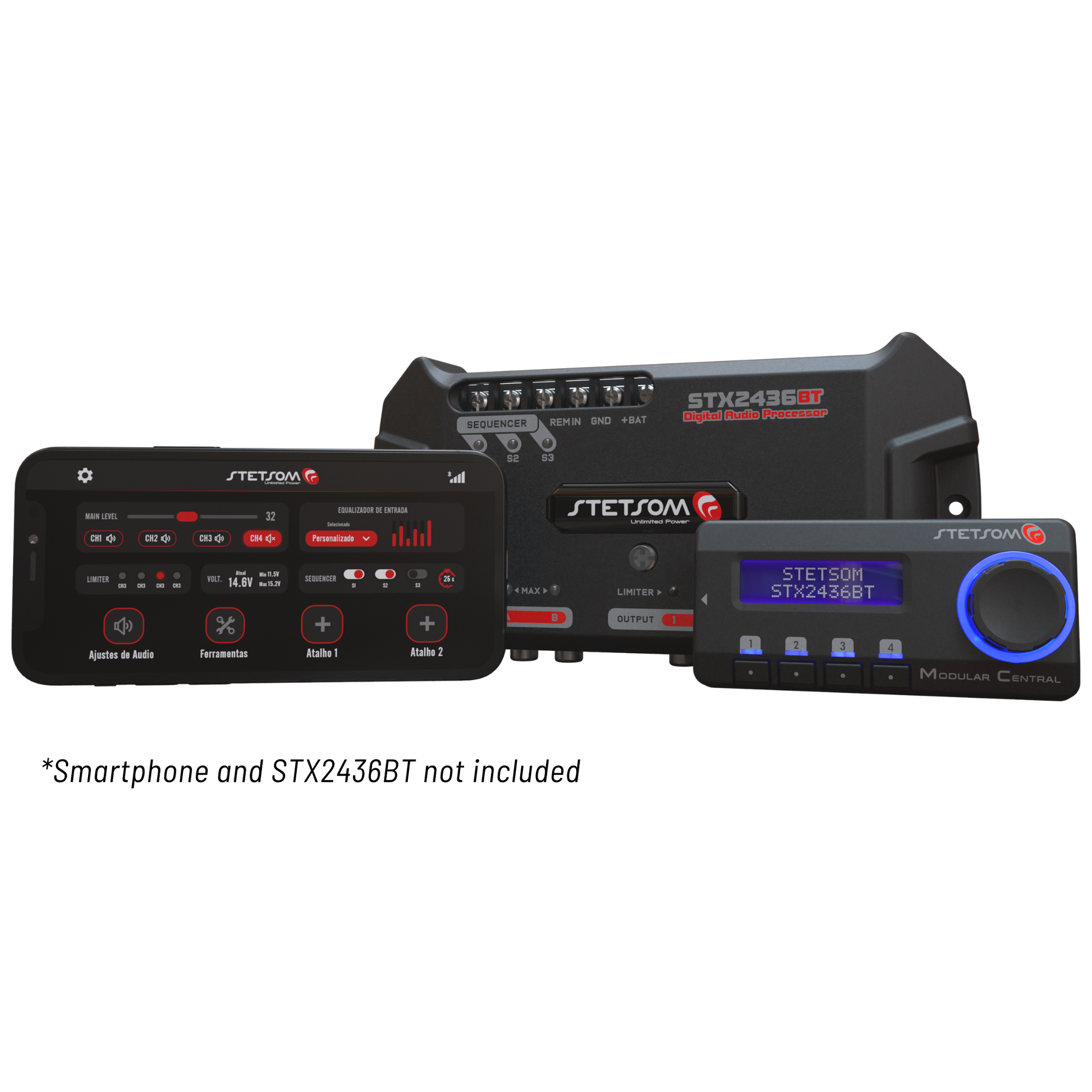 Stetsom Modular Central - SMC Remote Controller for Stetsom DSP Products