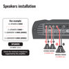 Stetsom IR 800.4 Compact Digital Multi Channel Amplifier 4 Channels 800 W Full Range