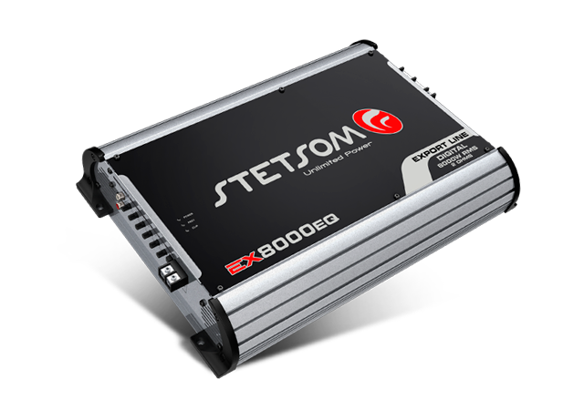 Stetsom EX 8000 EQ 1 Channel Digital Amplifier Full Range Class D 8k RMS