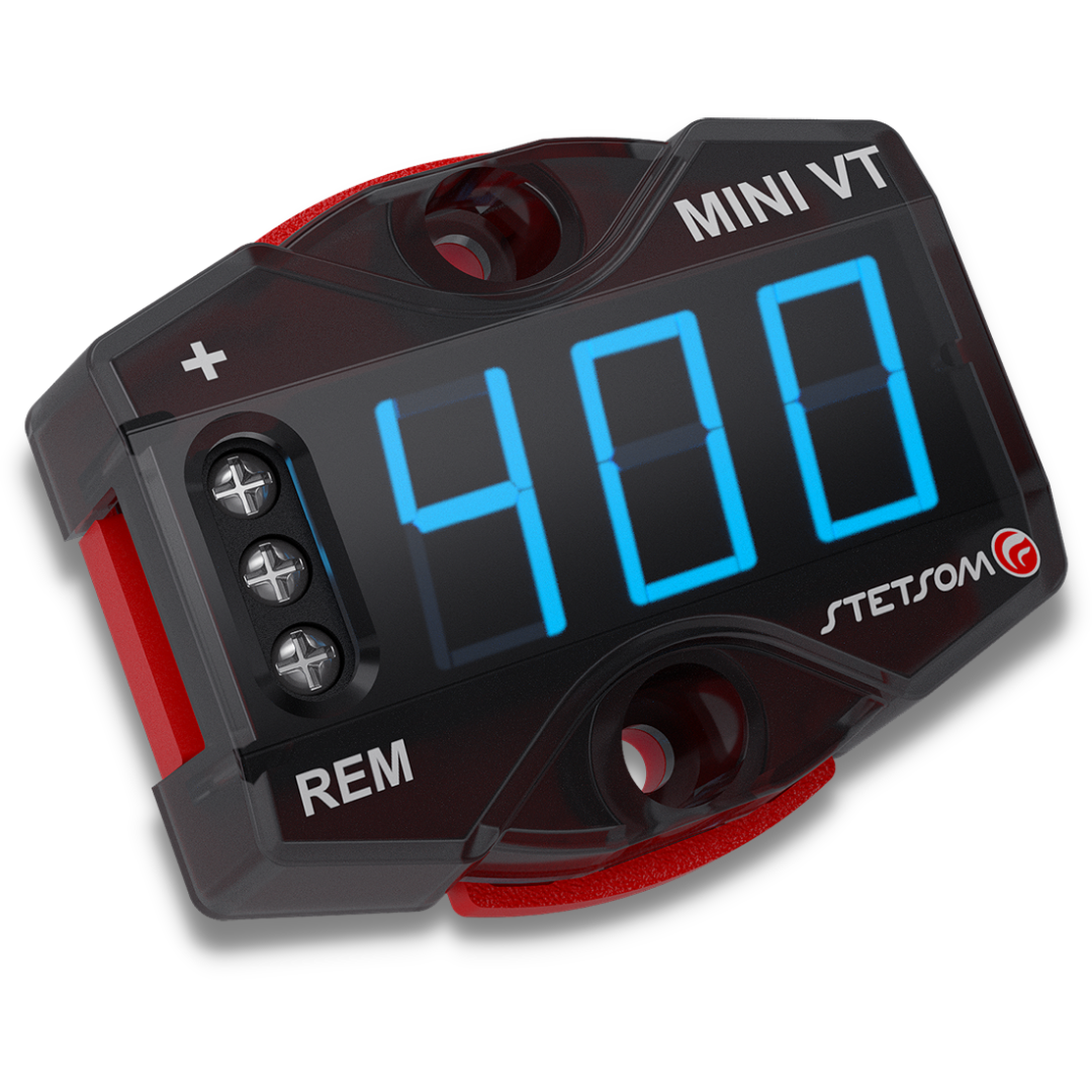 Stetsom MiniVT Digital Voltmeter Mini Automotive Battery VT Blue LED