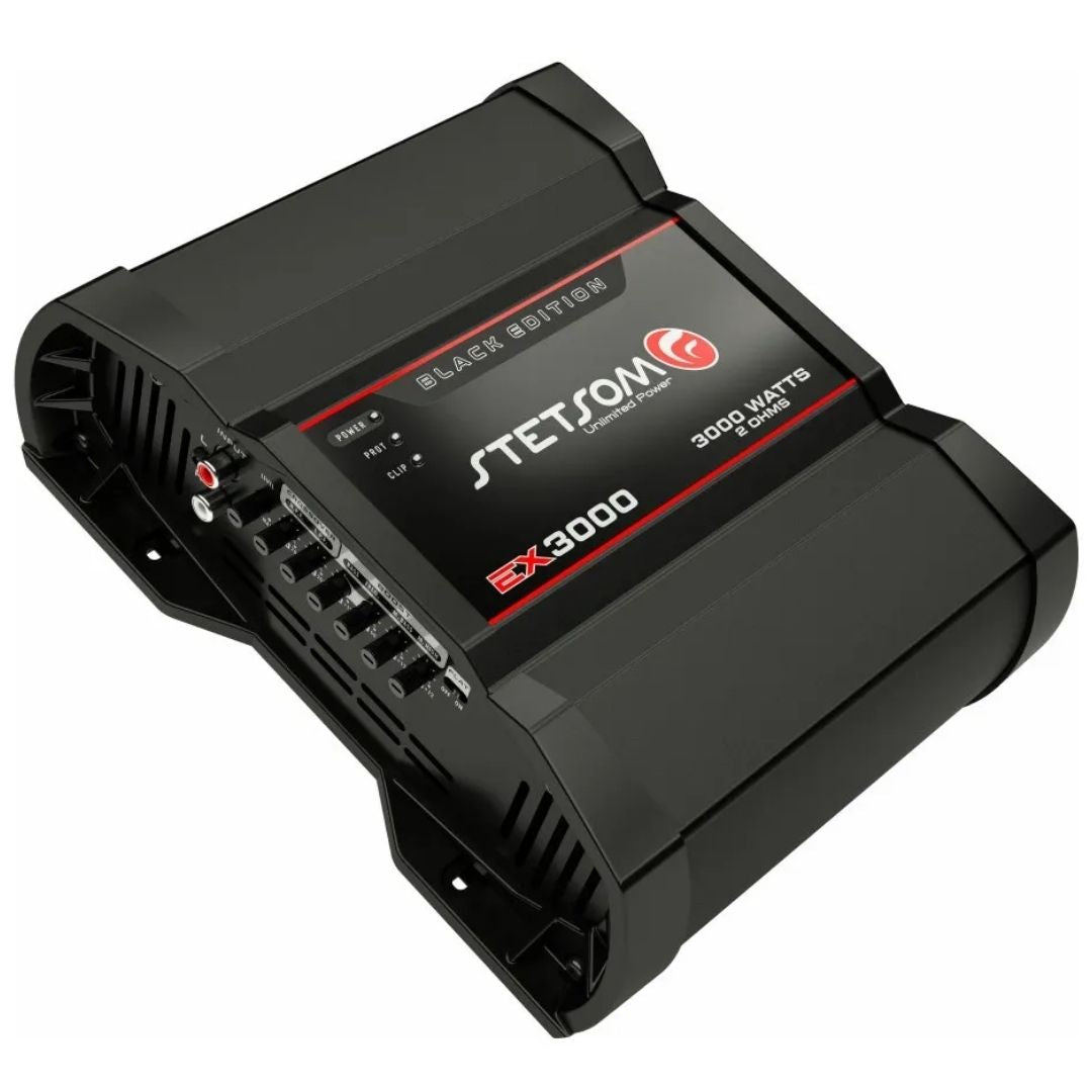 Stetsom EX 3000 Black Edition Mono 1 Channel Digital Amplifier Class D 3k Watts RMS