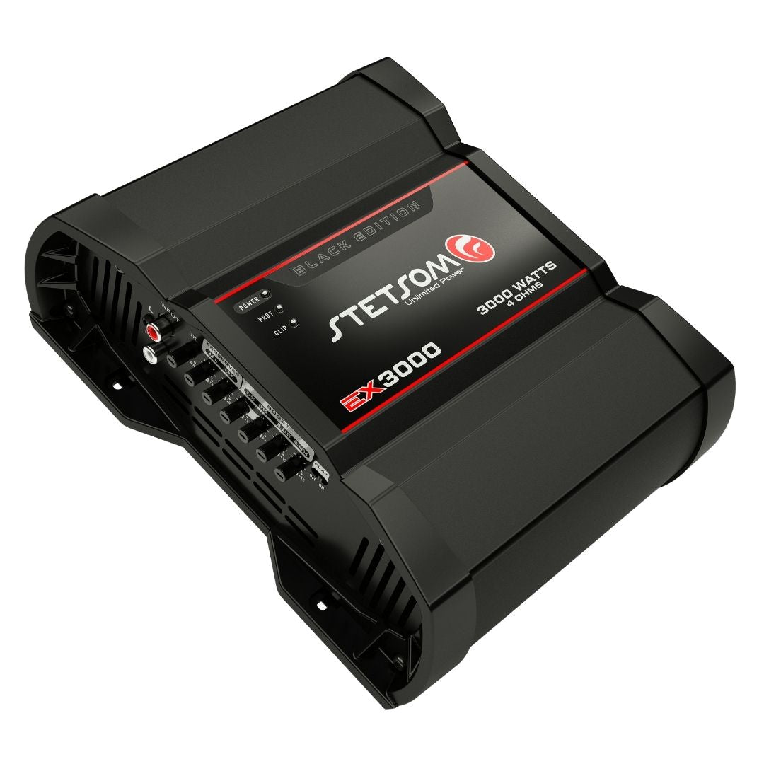 Stetsom EX 3000 Black Edition Mono 1 Channel Digital Amplifier Class D 3k Watts RMS