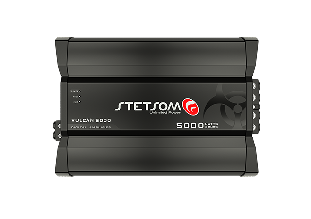 Stetsom Vulcan 5000 Class D Full Range Mono Digital Car Amplifier 5k RMS